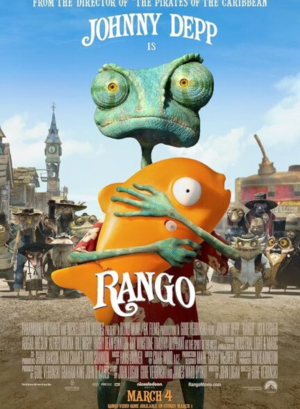 دانلود انیمیشن رنگو Rango 2011 + دوبله فارسی