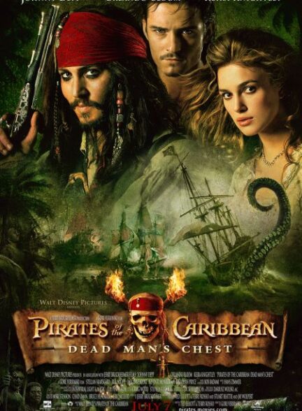 دانلود فیلم دزدان دریایی کارائیب 2 صندوقچه مرد مرده Pirates of the Caribbean: Dead Man’s Chest 2006 + دوبله فارسی