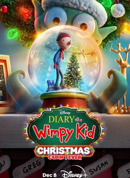 دانلود انیمیشن خاطرات کریسمس یک بی عرضه Diary of a Wimpy Kid Christmas Cabin Fever 2023 + دوبله فارسی