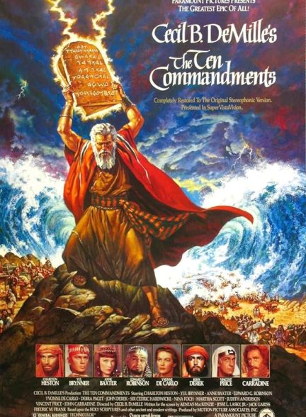 دانلود فیلم ده فرمان The Ten Commandments 1956 + دوبله فارسی