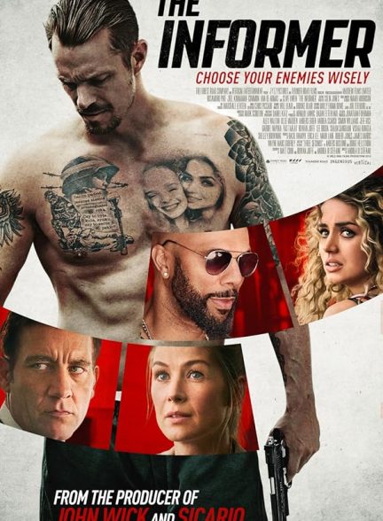 دانلود فیلم خبرچین The Informer 2019 + دوبله فارسی