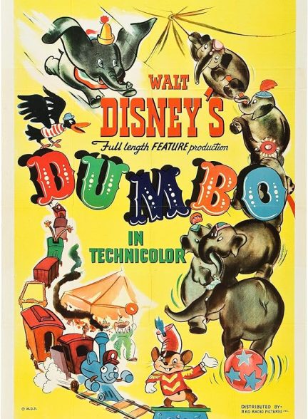 دانلود انیمیشن دامبو Dumbo 1941 + دوبله فارسی