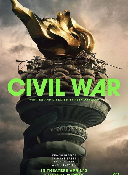 دانلود فیلم جنگ داخلی Civil War 2024 + دوبله فارسی